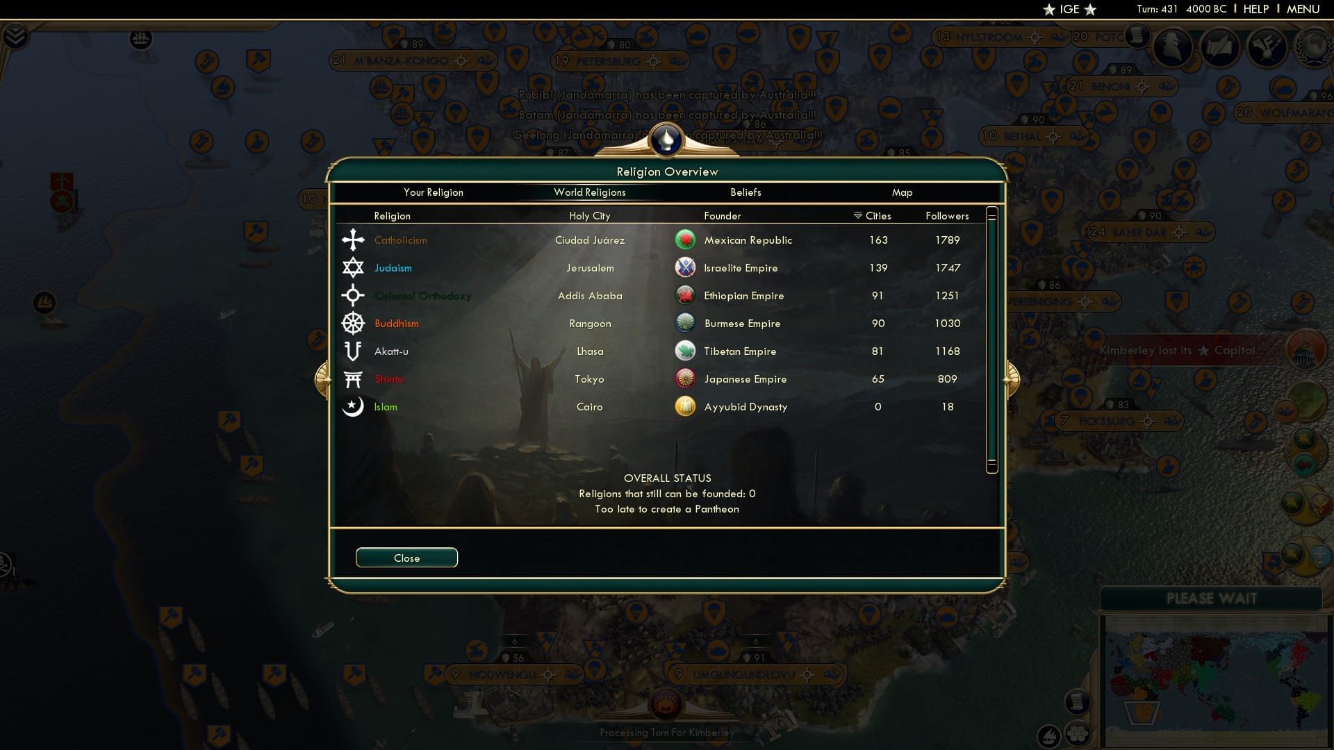 CBR In-Game Screenshot of 75