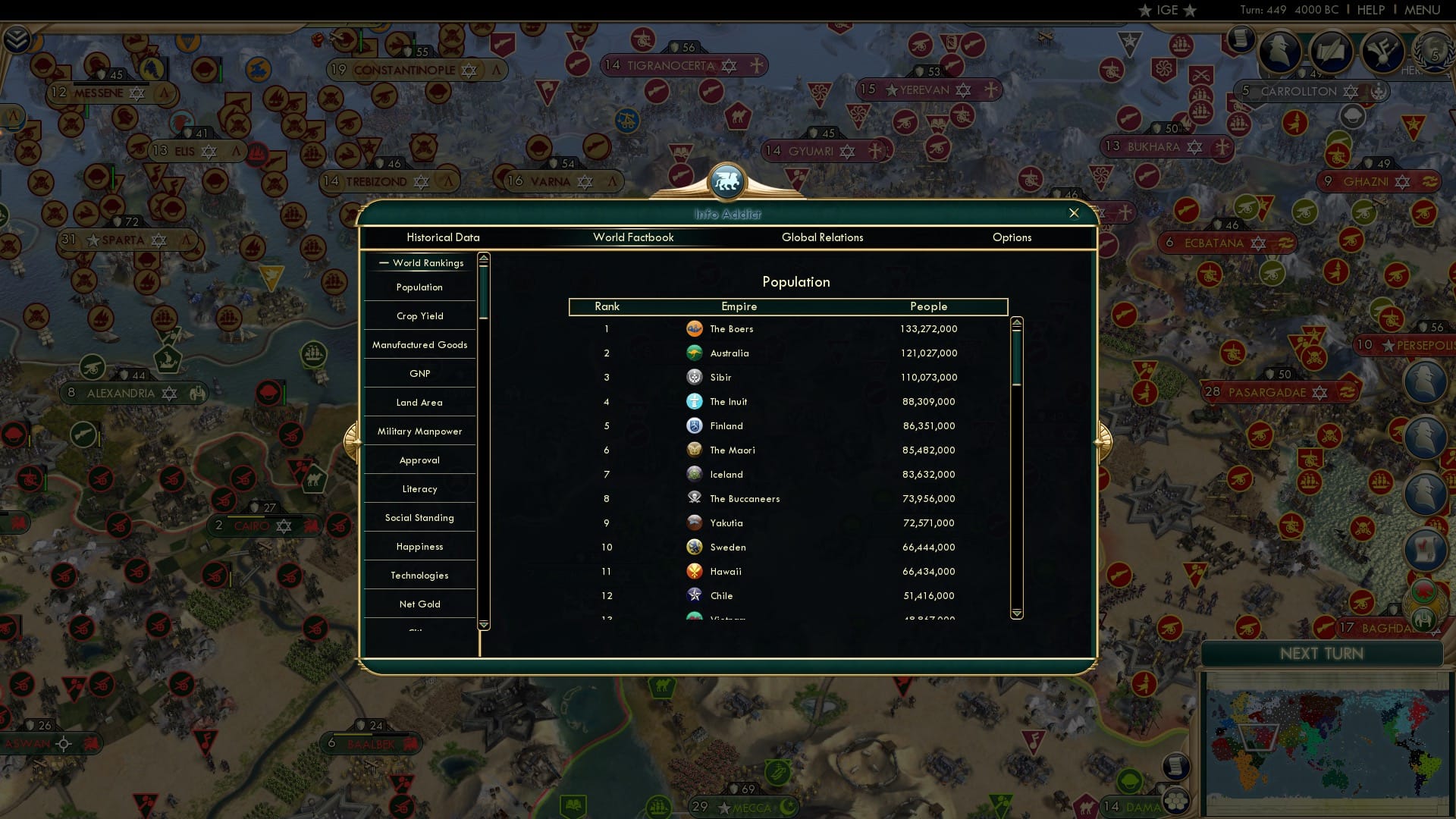 CBR In-Game Screenshot of 74