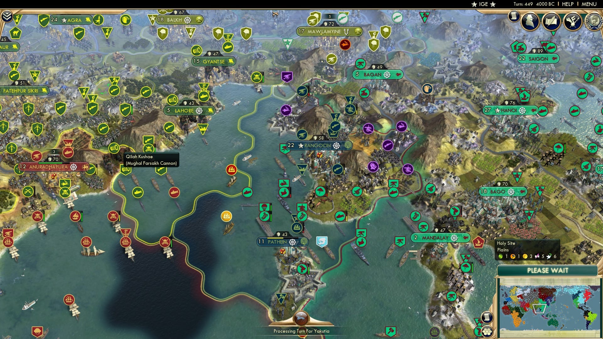 CBR In-Game Screenshot of 9