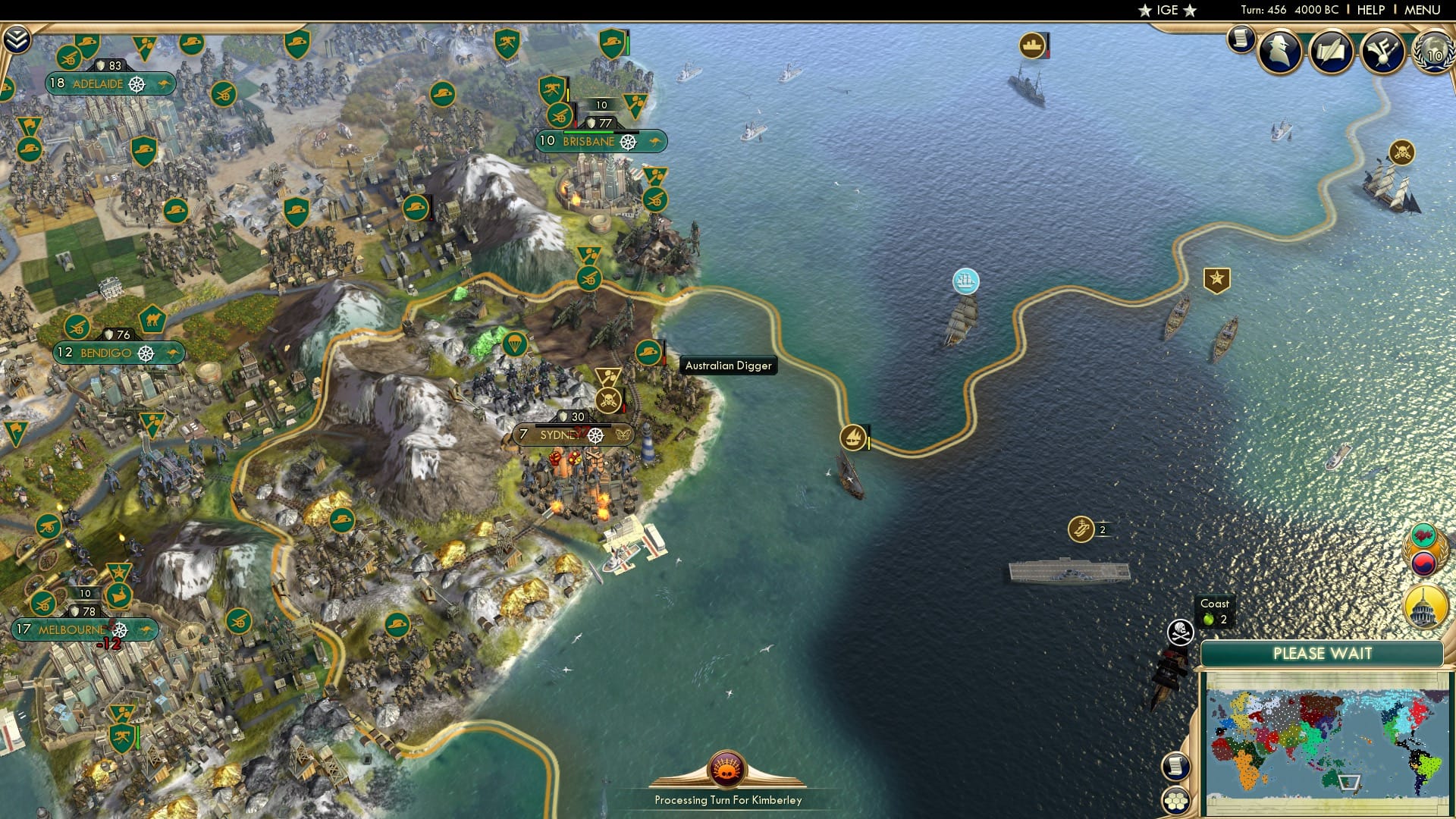 CBR In-Game Screenshot of 77