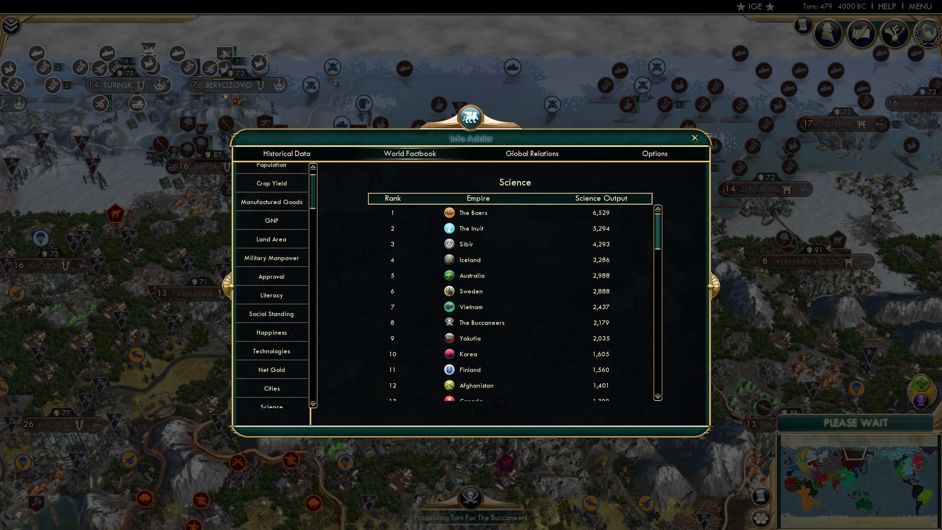 CBR In-Game Screenshot of 73