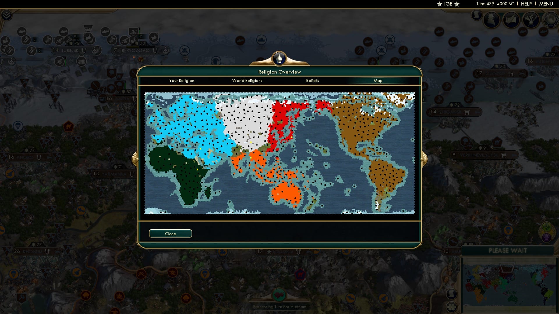 CBR In-Game Screenshot of 75