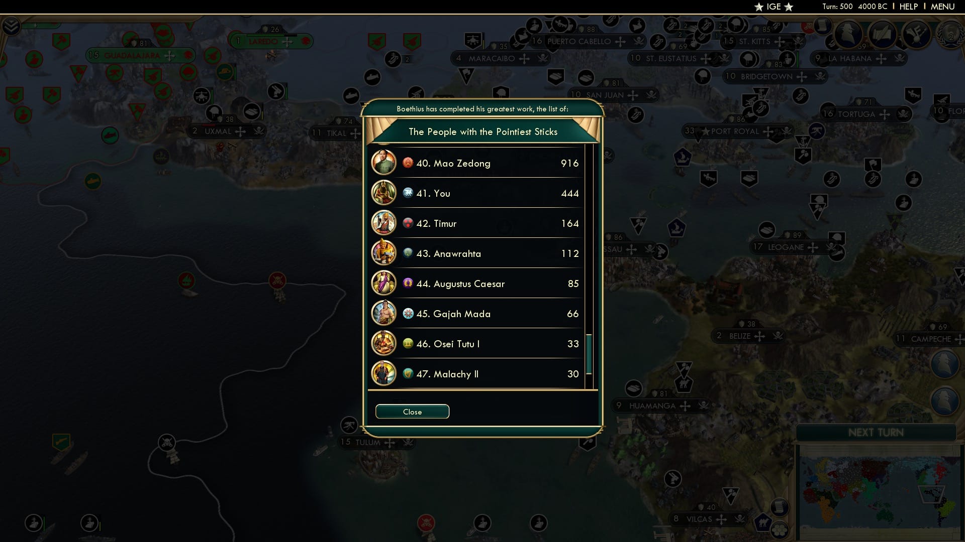 CBR In-Game Screenshot of 69