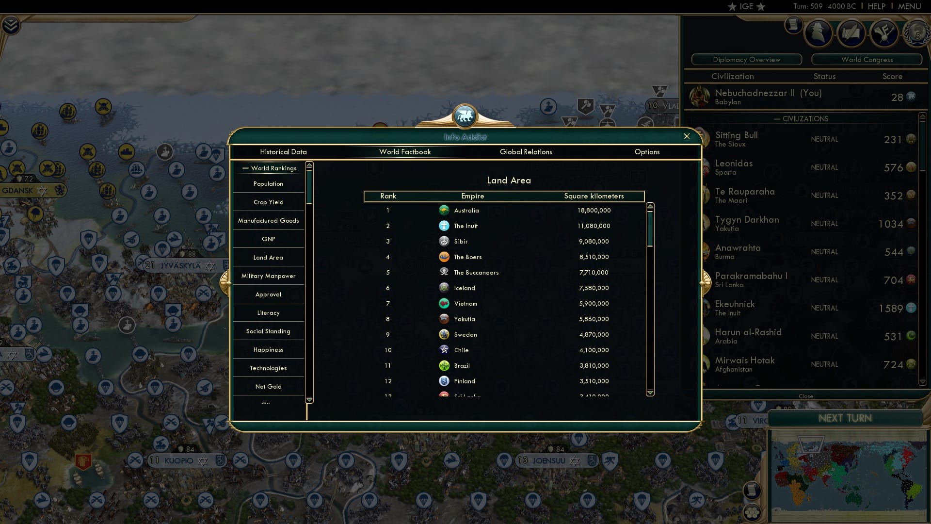 CBR In-Game Screenshot of 81