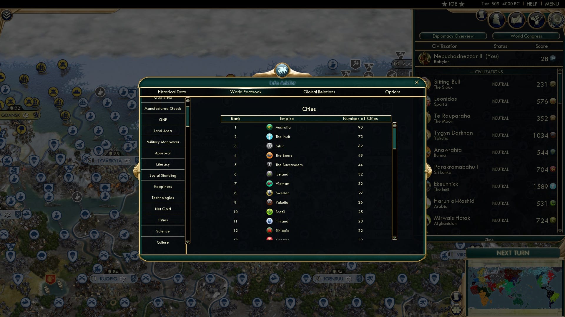 CBR In-Game Screenshot of 82