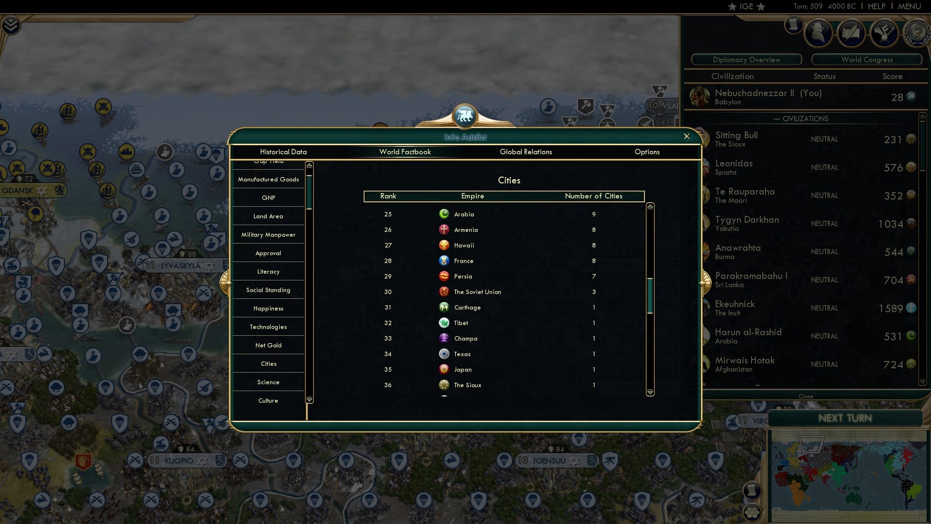 CBR In-Game Screenshot of 83