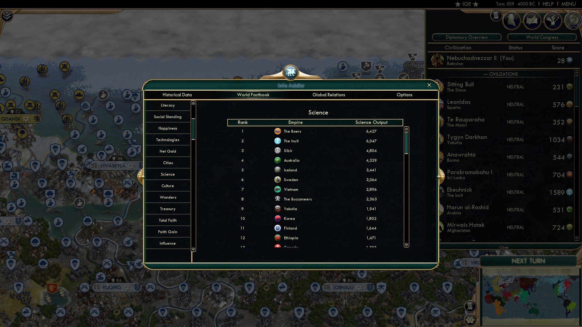 CBR In-Game Screenshot of 84