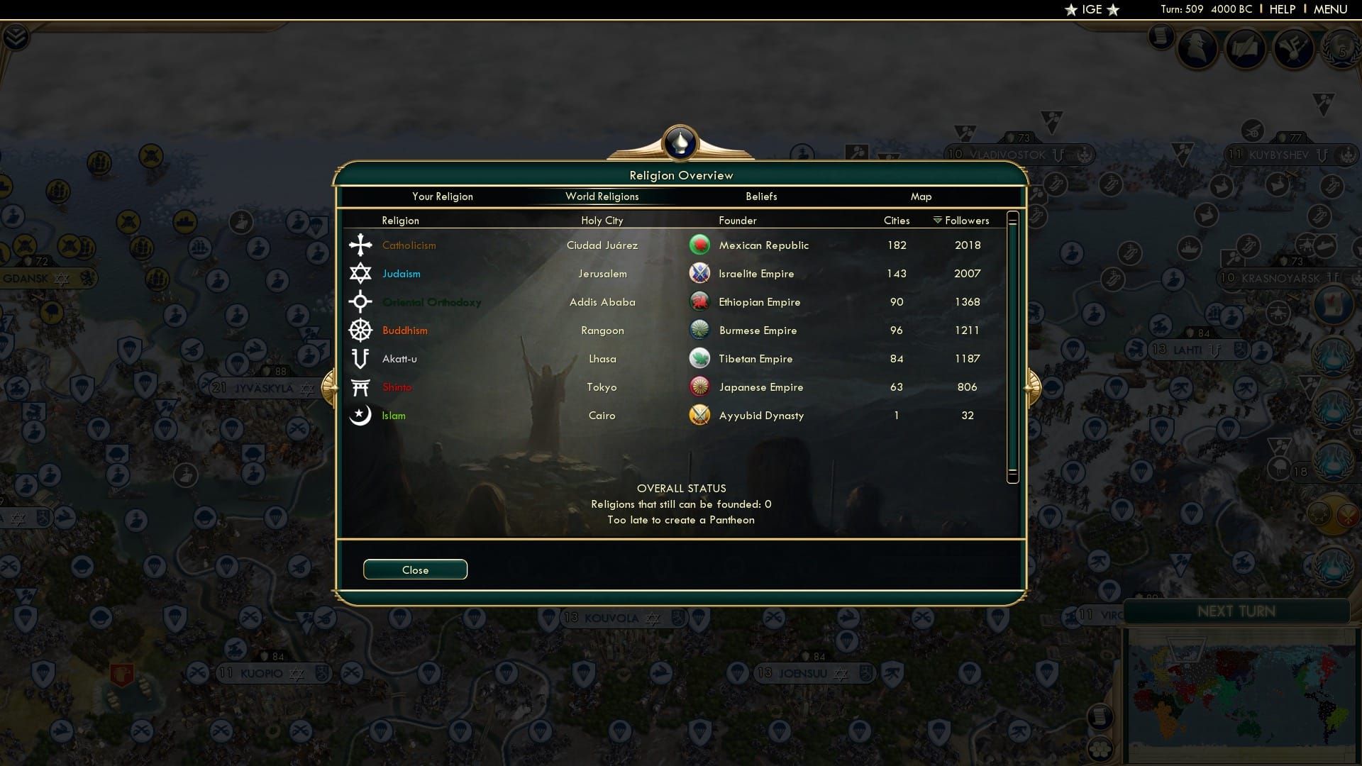 CBR In-Game Screenshot of 86