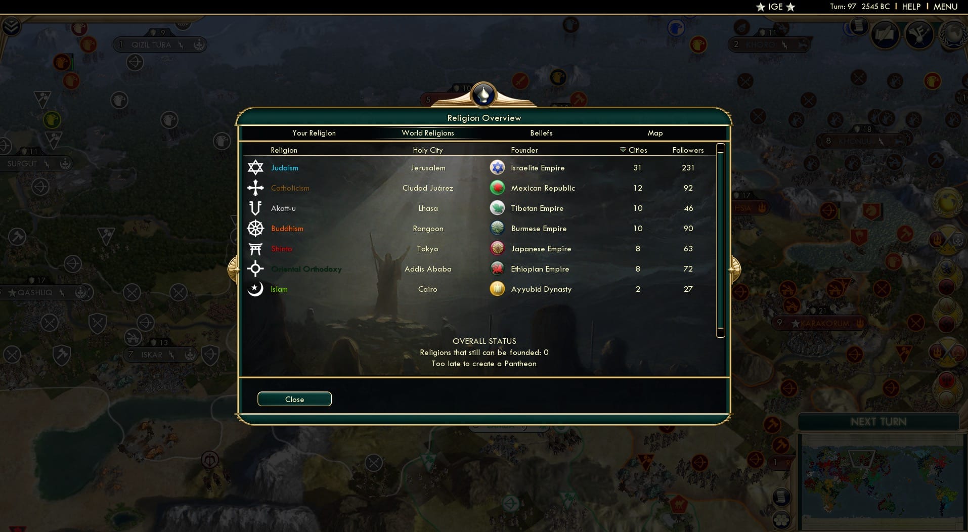 CBR In-Game Screenshot of 69