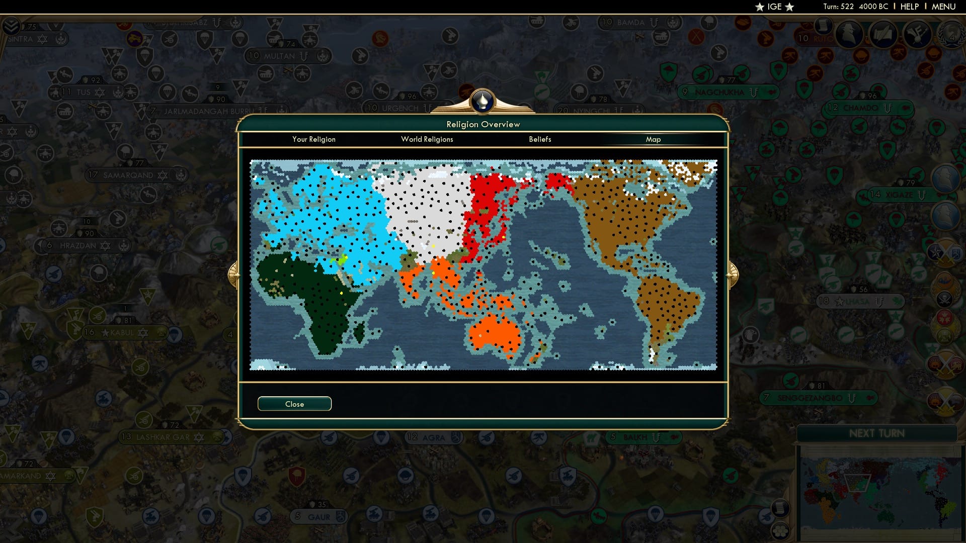 CBR In-Game Screenshot of 78