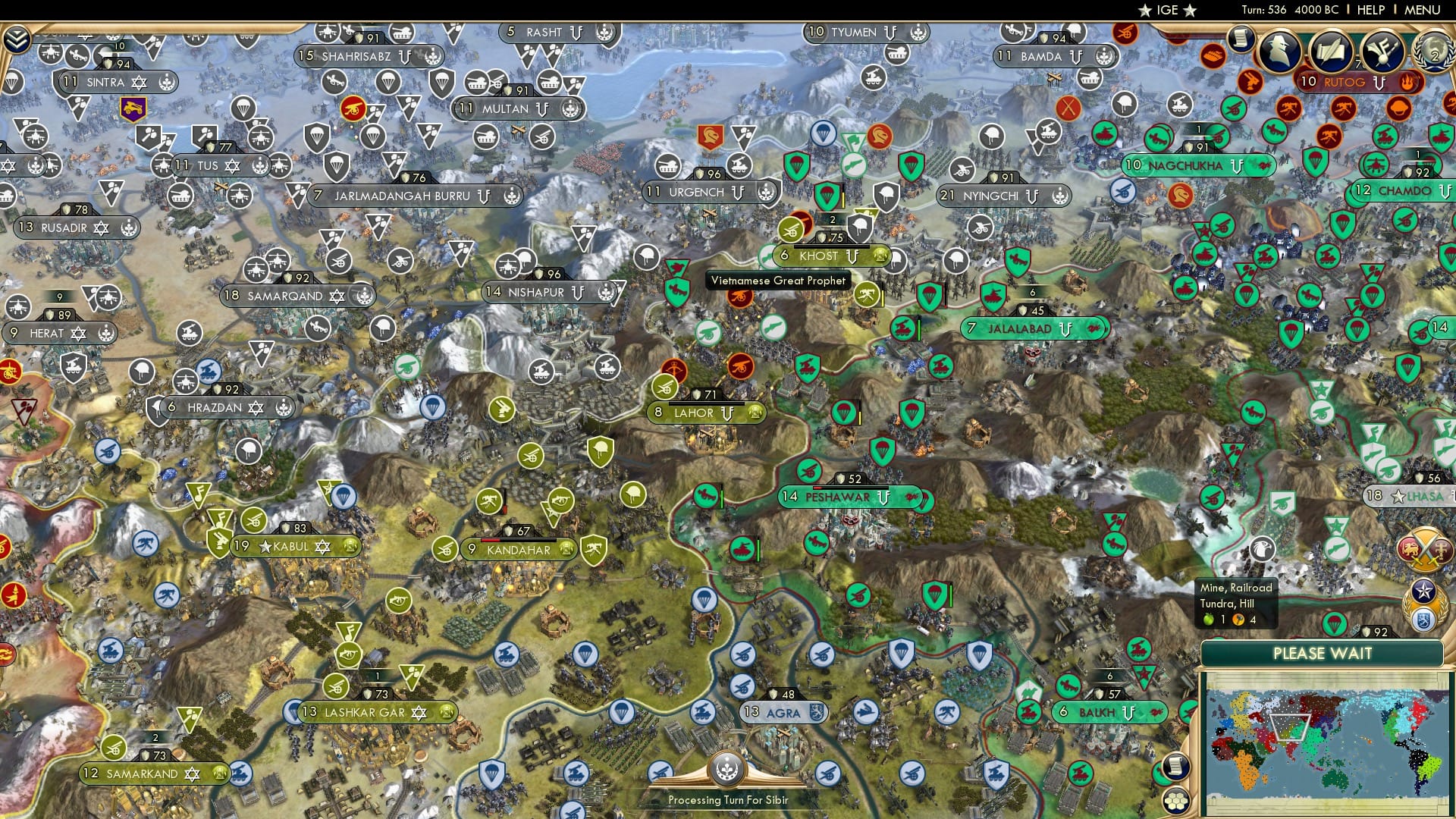 CBR In-Game Screenshot of 74