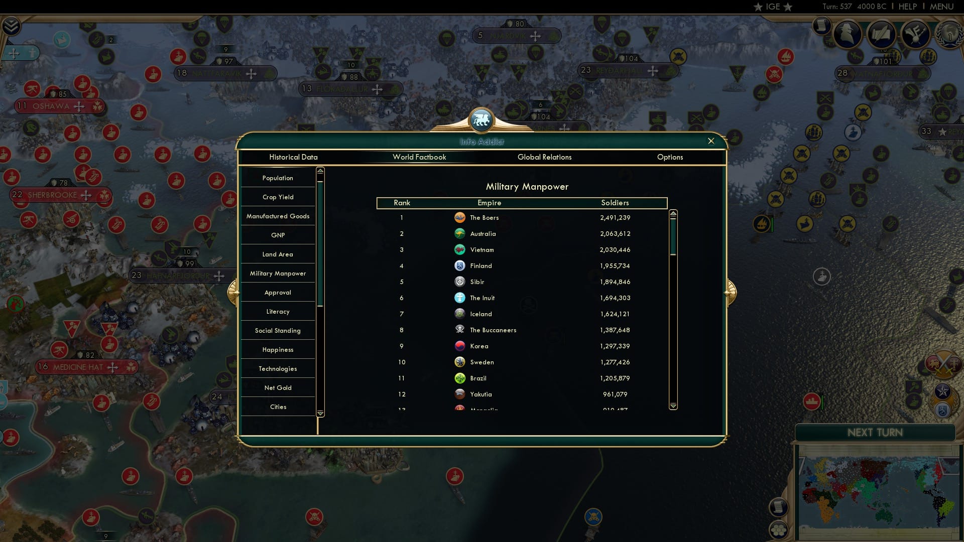 CBR In-Game Screenshot of 81