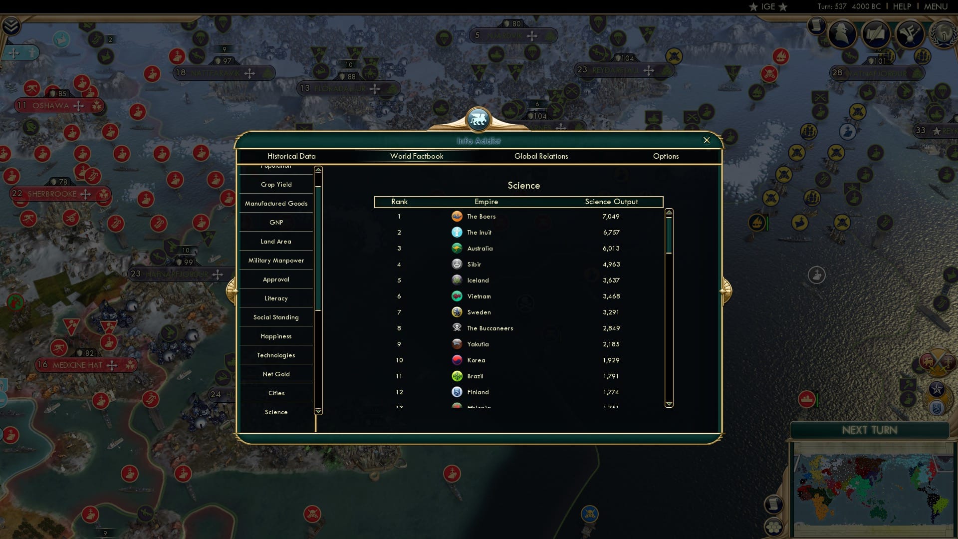 CBR In-Game Screenshot of 83