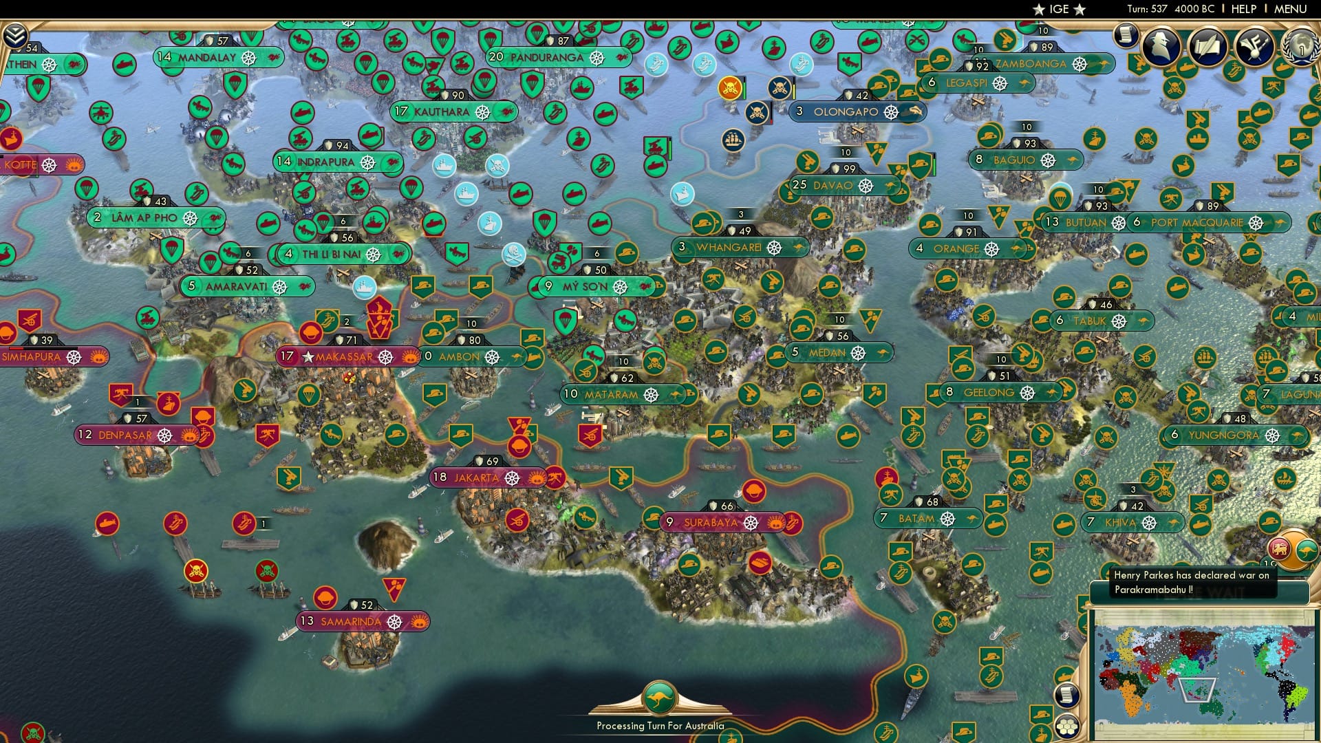 CBR In-Game Screenshot of 9