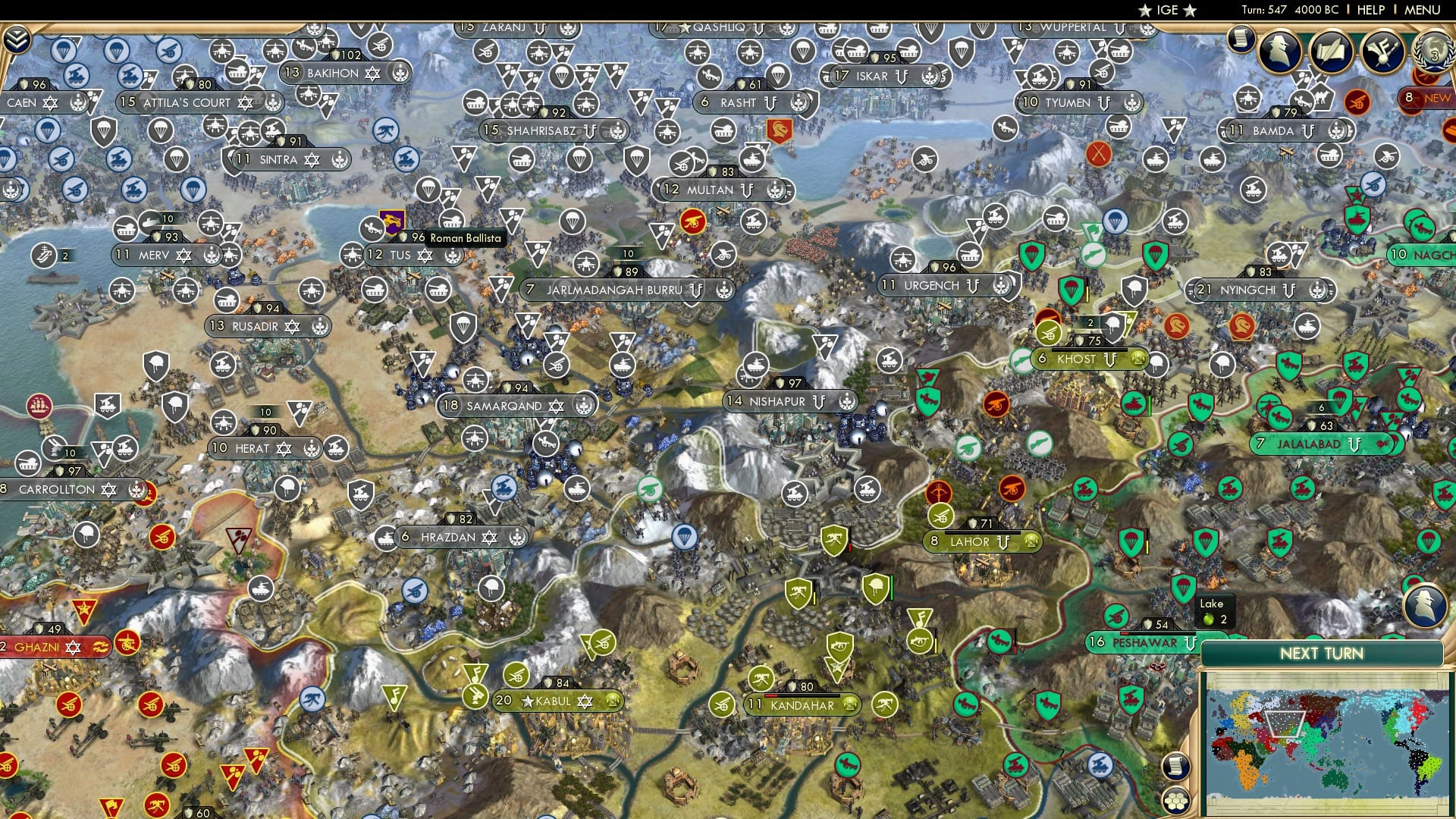 CBR In-Game Screenshot of 64