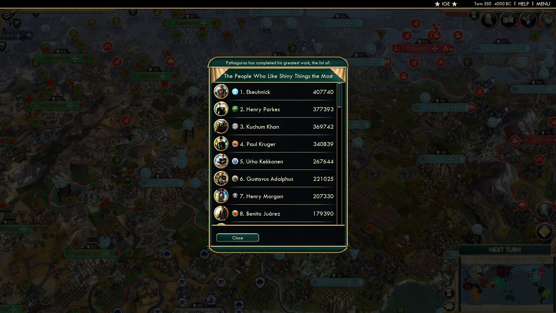 CBR In-Game Screenshot of 21