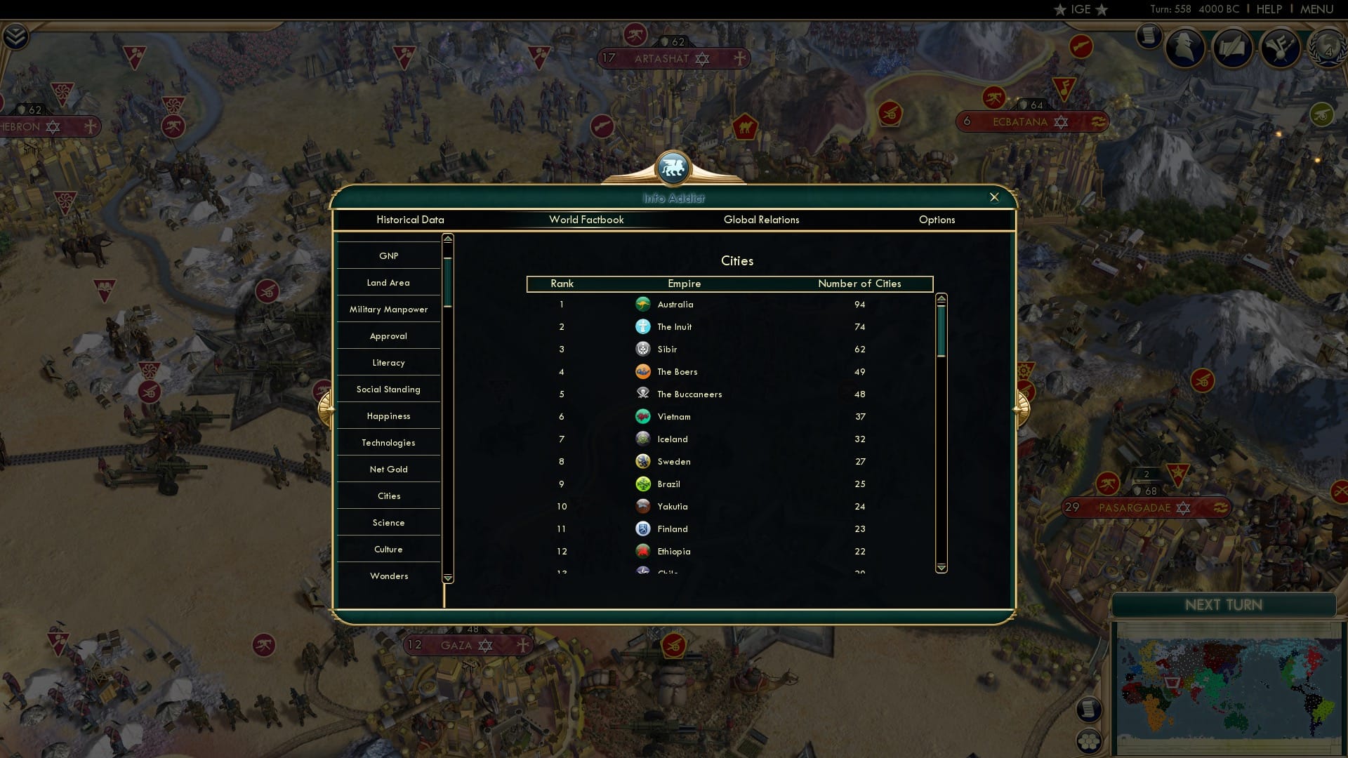 CBR In-Game Screenshot of 86