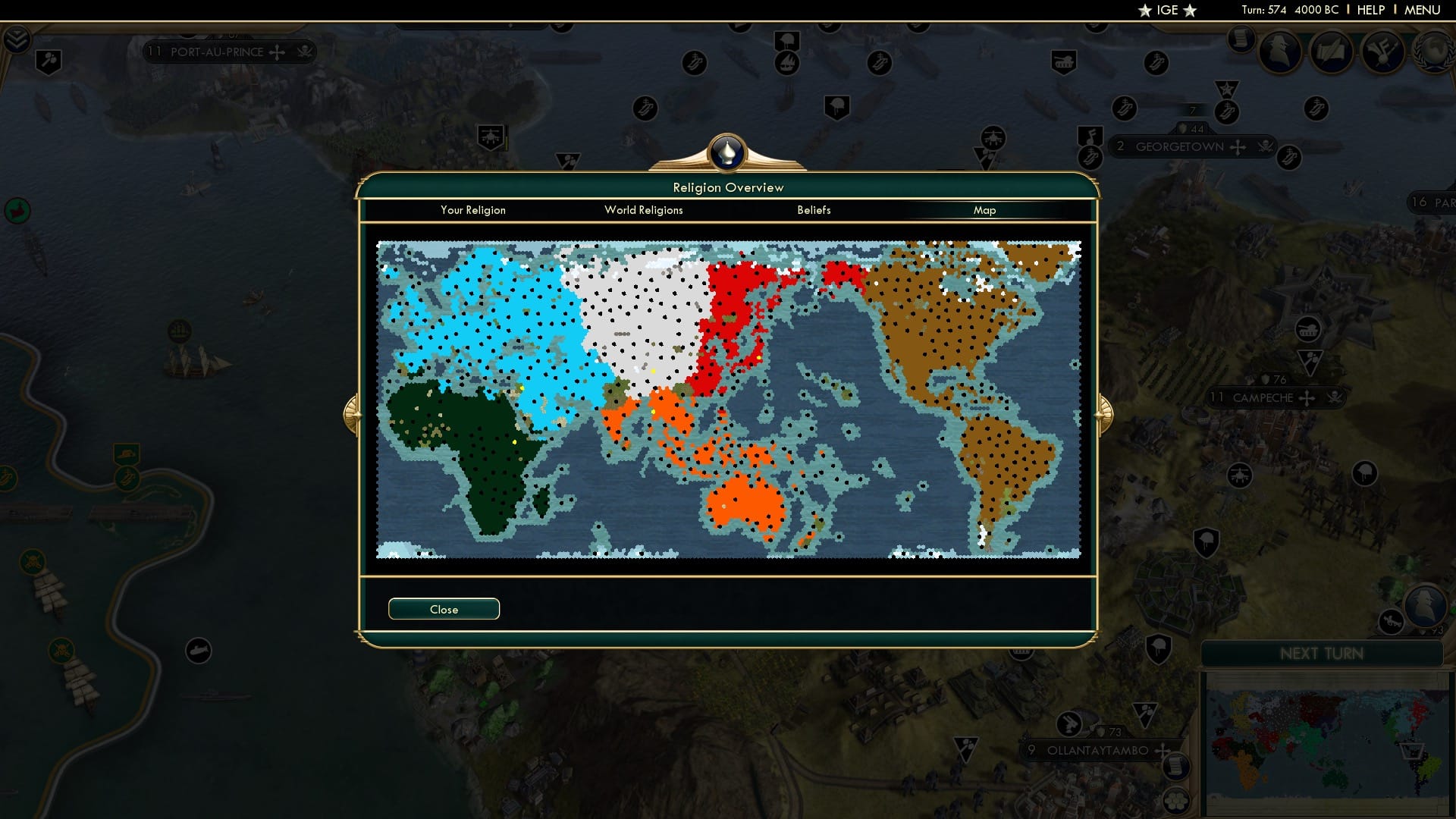 CBR In-Game Screenshot of 101