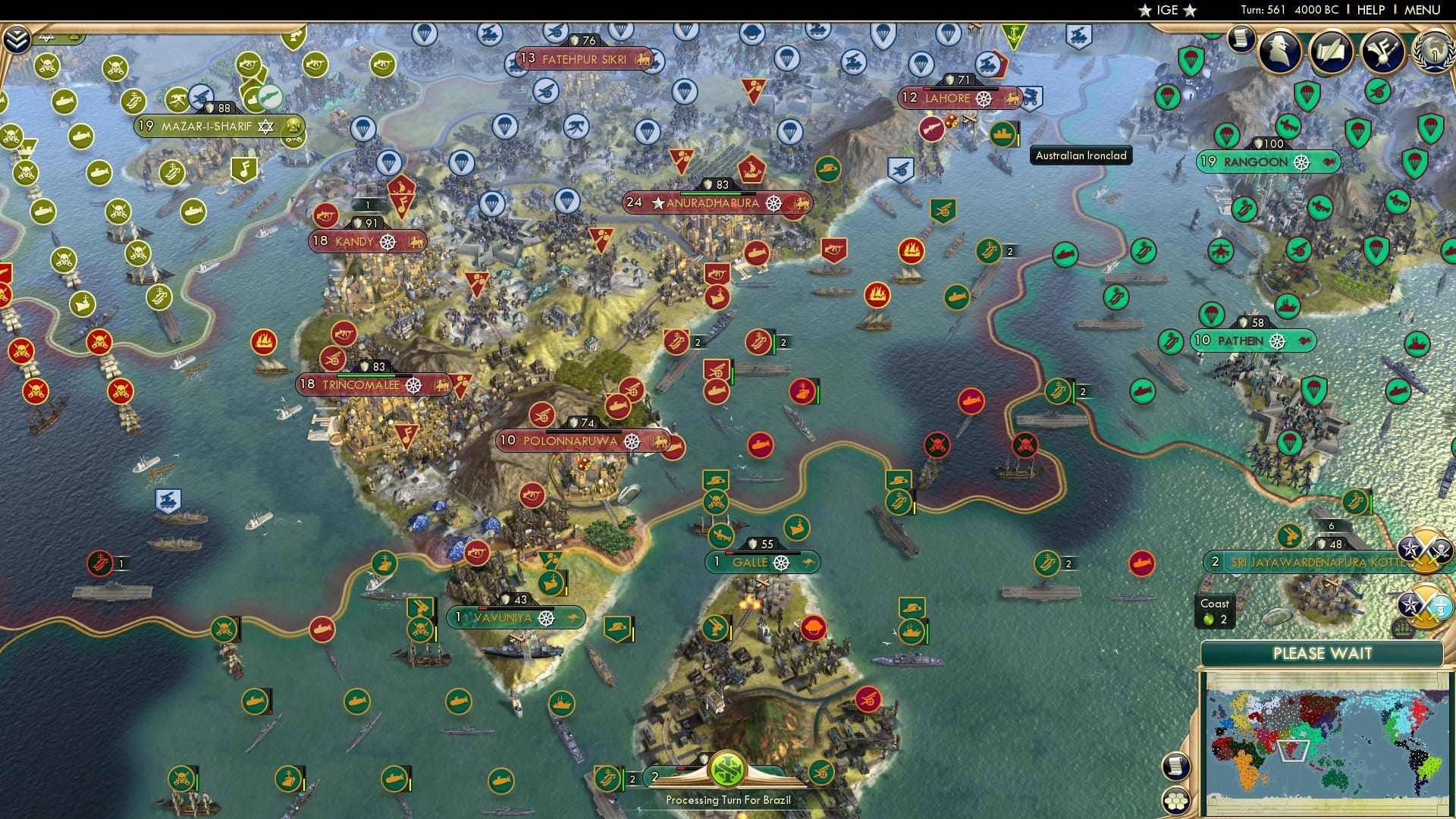 CBR In-Game Screenshot of 25