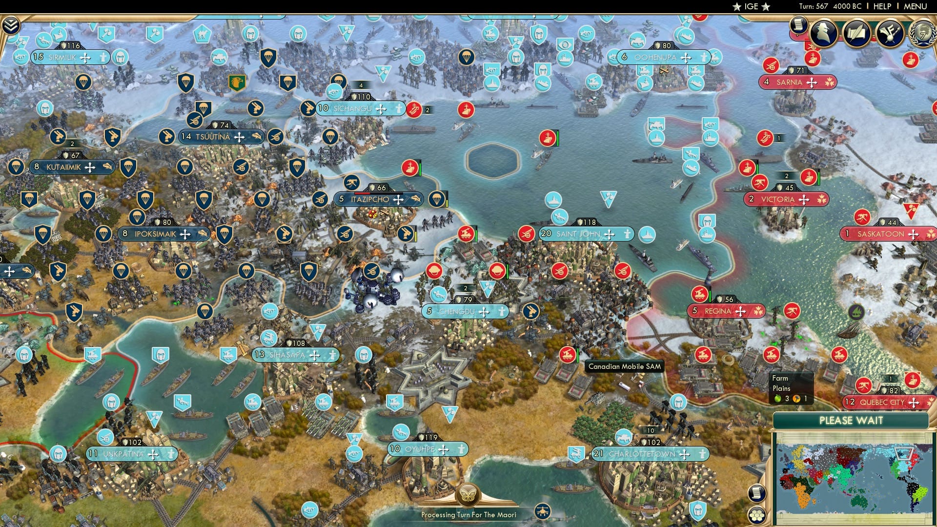 CBR In-Game Screenshot of 61