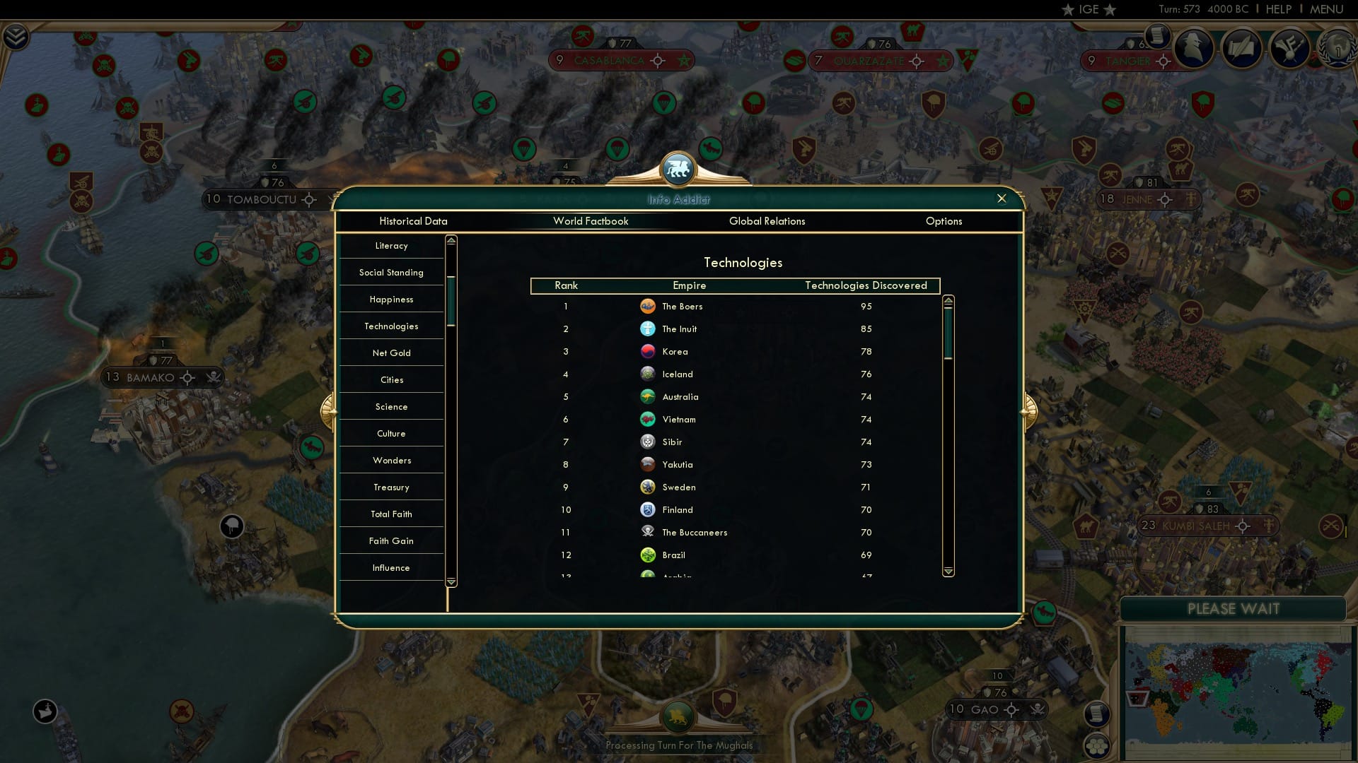 CBR In-Game Screenshot of 98