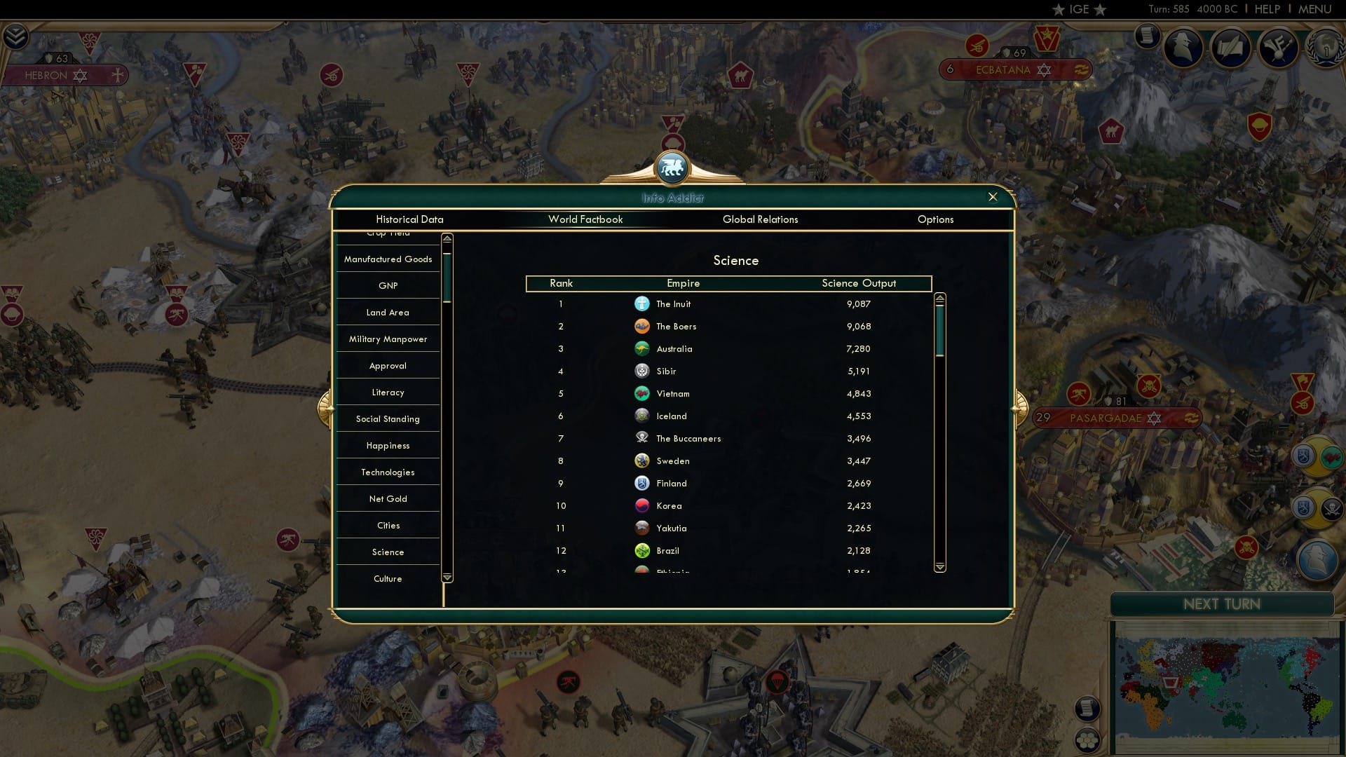 CBR In-Game Screenshot of 70