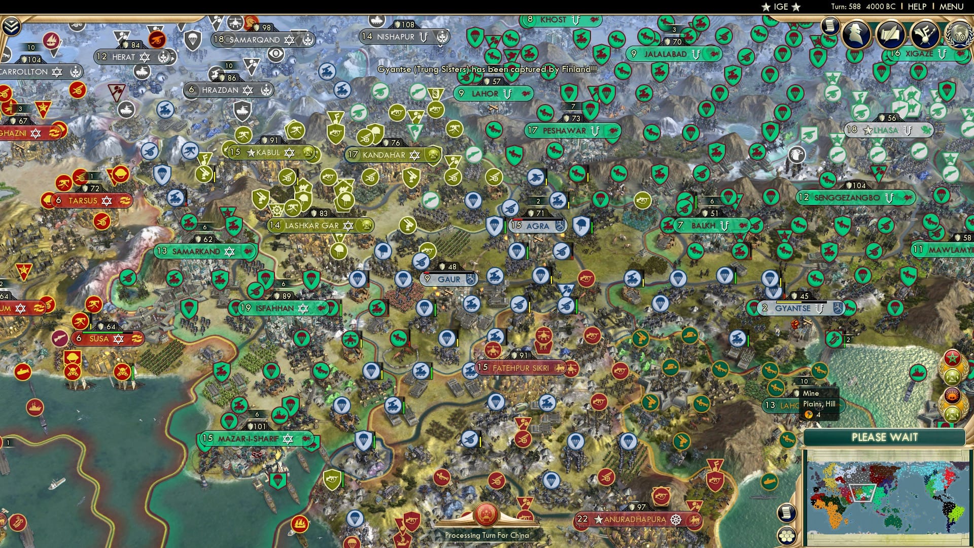 CBR In-Game Screenshot of 22