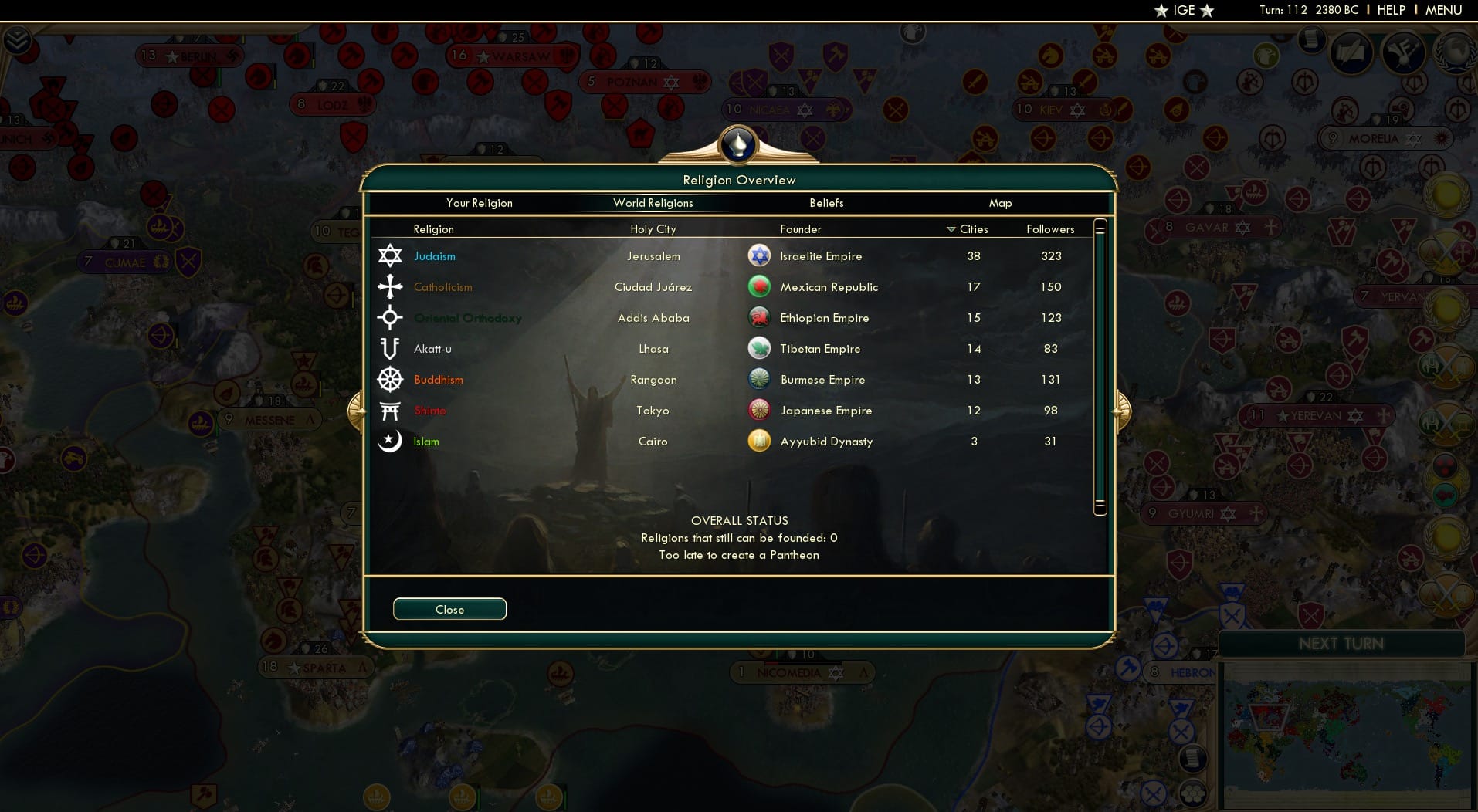 CBR In-Game Screenshot of 73