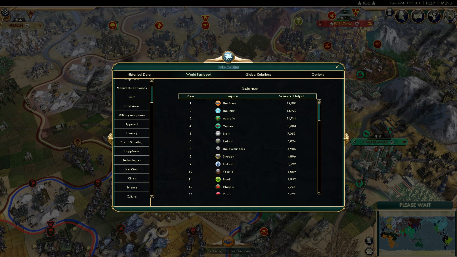 CBR In-Game Screenshot of 70