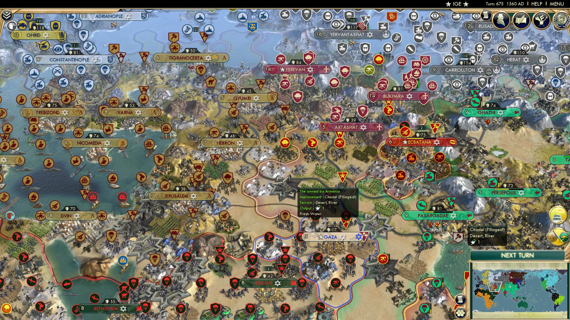 CBR In-Game Screenshot of 9