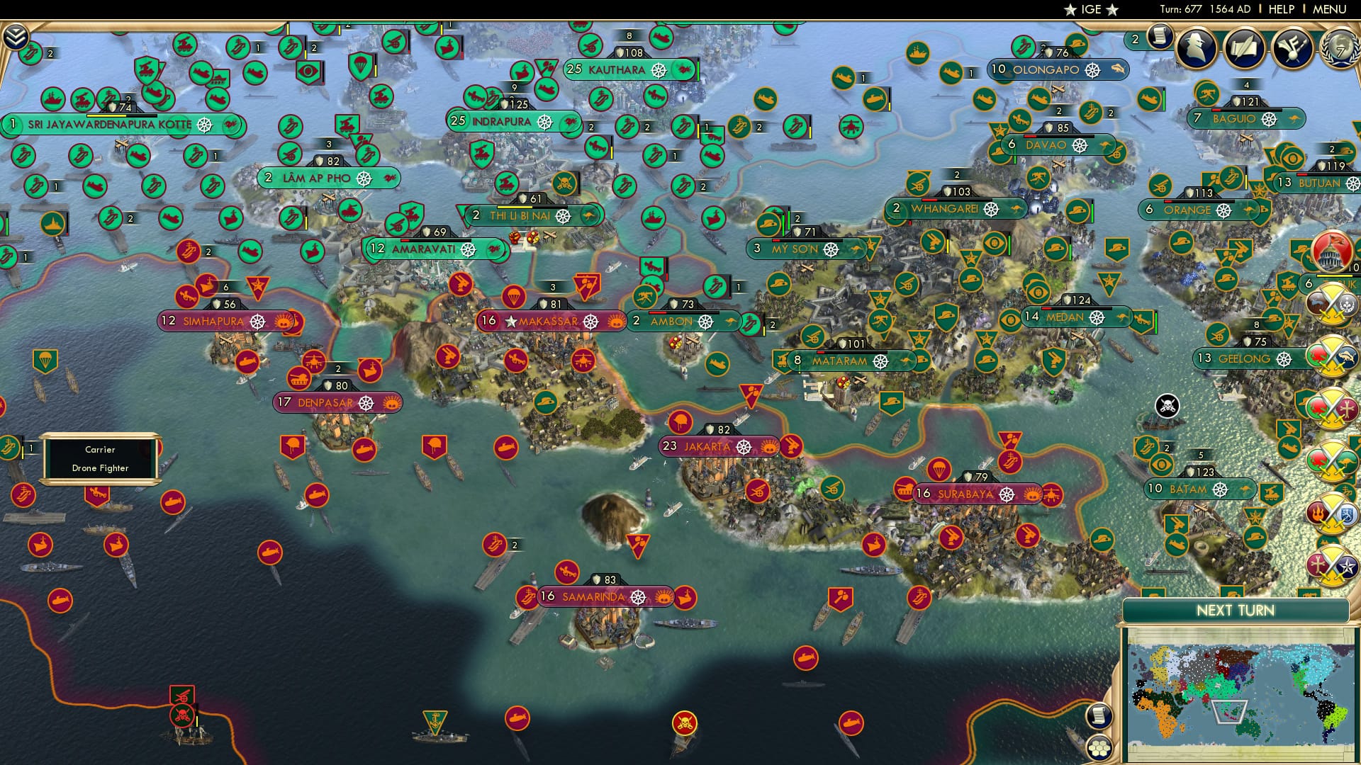 CBR In-Game Screenshot of 45