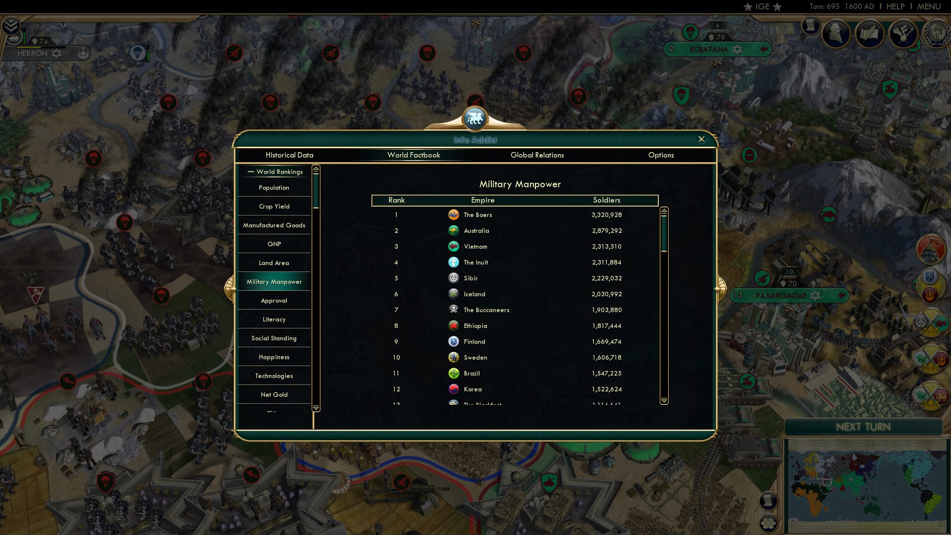 CBR In-Game Screenshot of 85