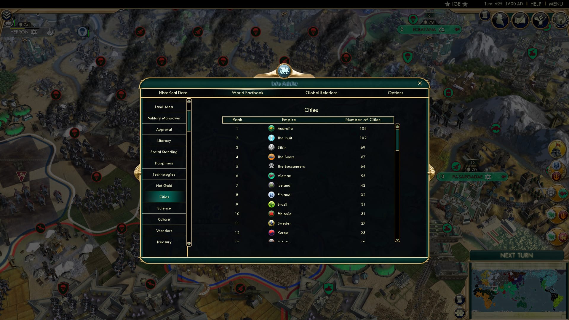 CBR In-Game Screenshot of 86