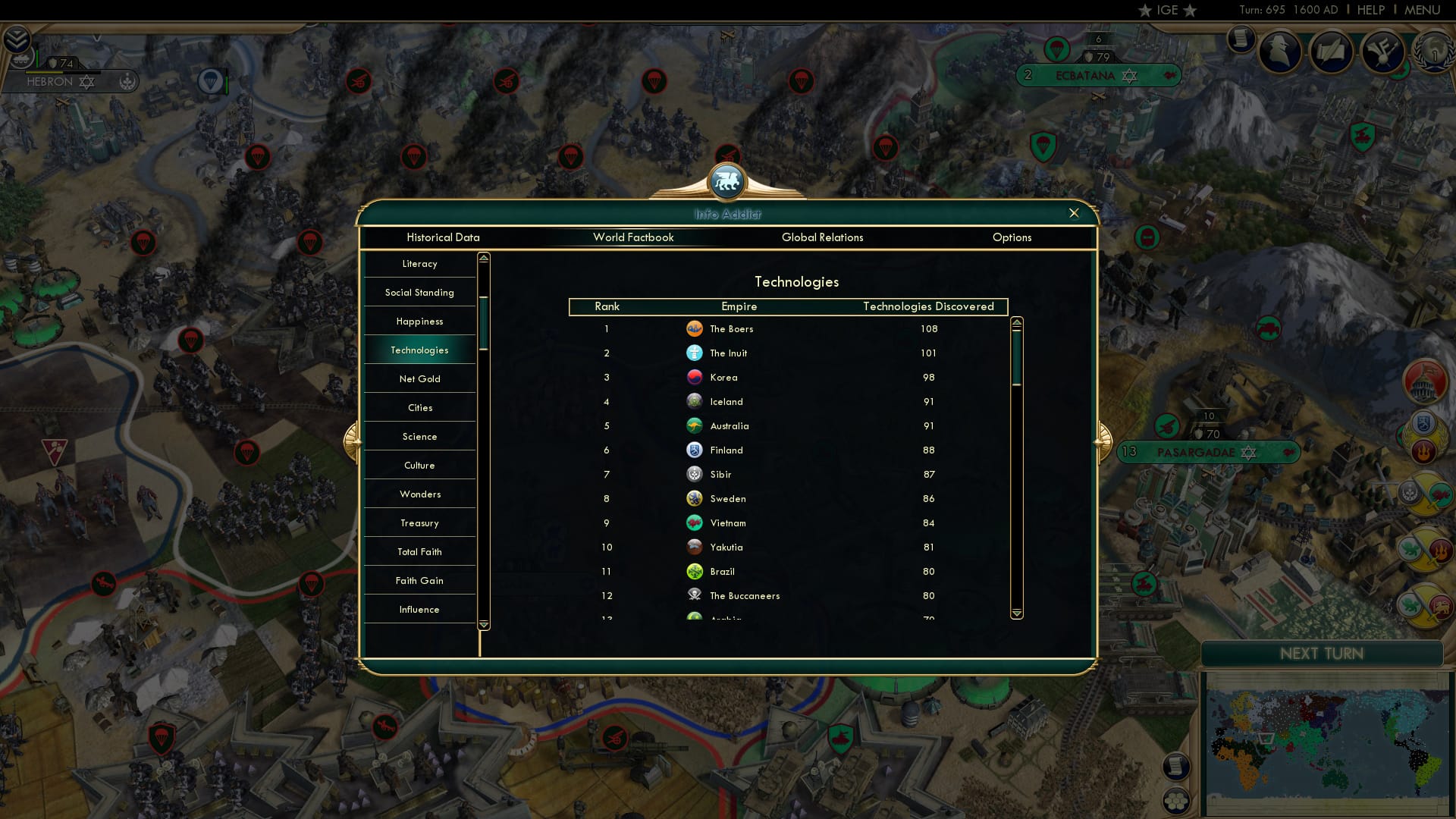 CBR In-Game Screenshot of 88