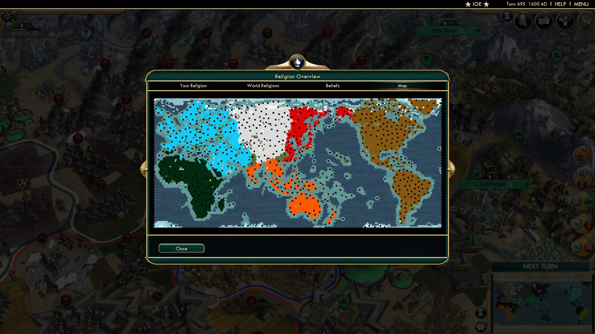 CBR In-Game Screenshot of 90