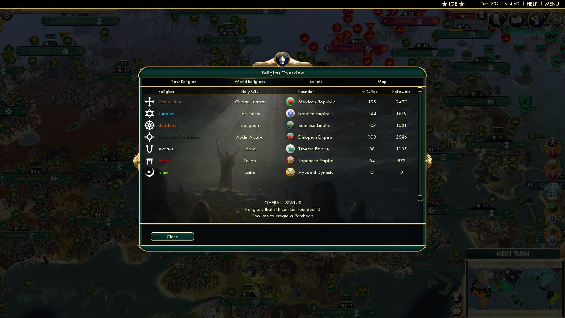 CBR In-Game Screenshot