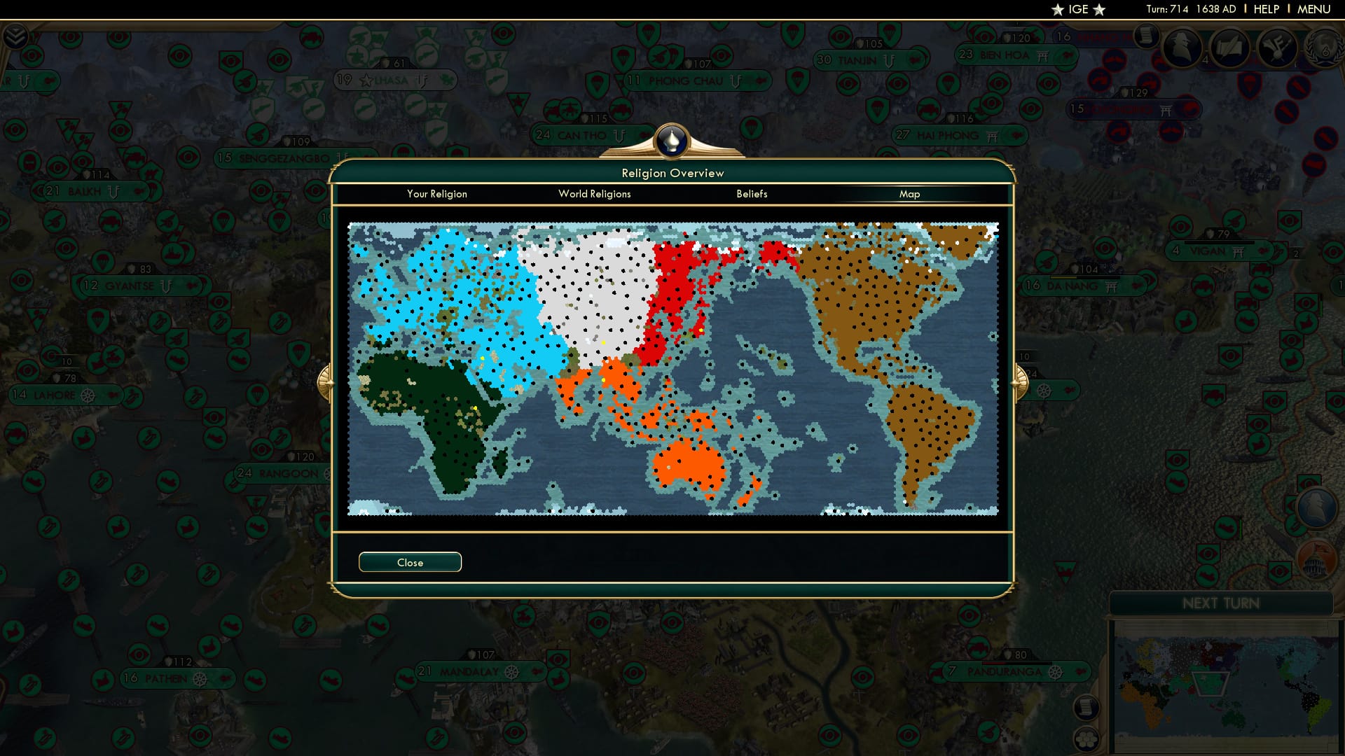 CBR In-Game Screenshot of 85