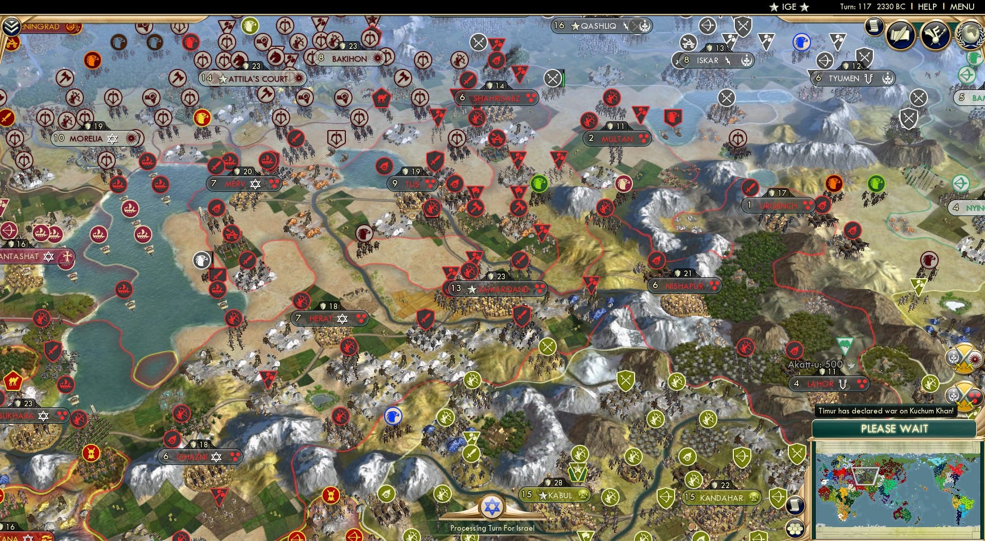 CBR In-Game Screenshot of 22