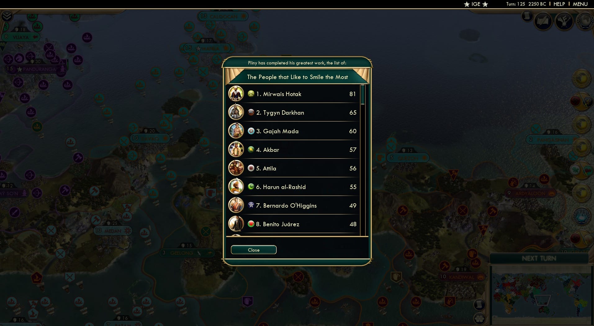 CBR In-Game Screenshot of 56