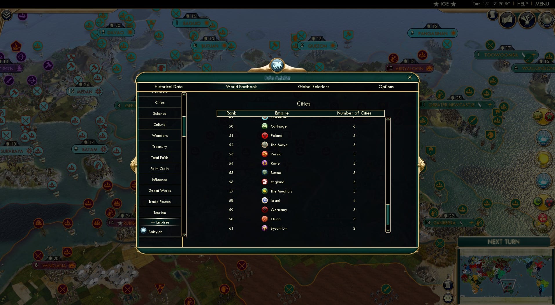 CBR In-Game Screenshot of 80