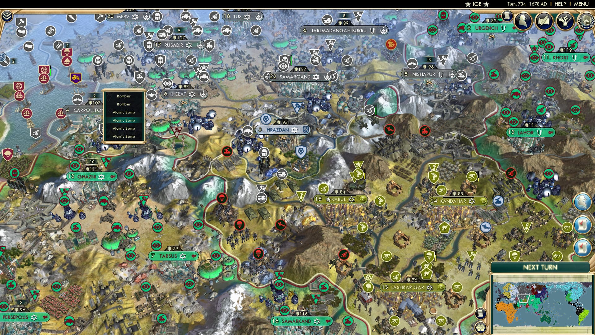 CBR In-Game Screenshot of 50