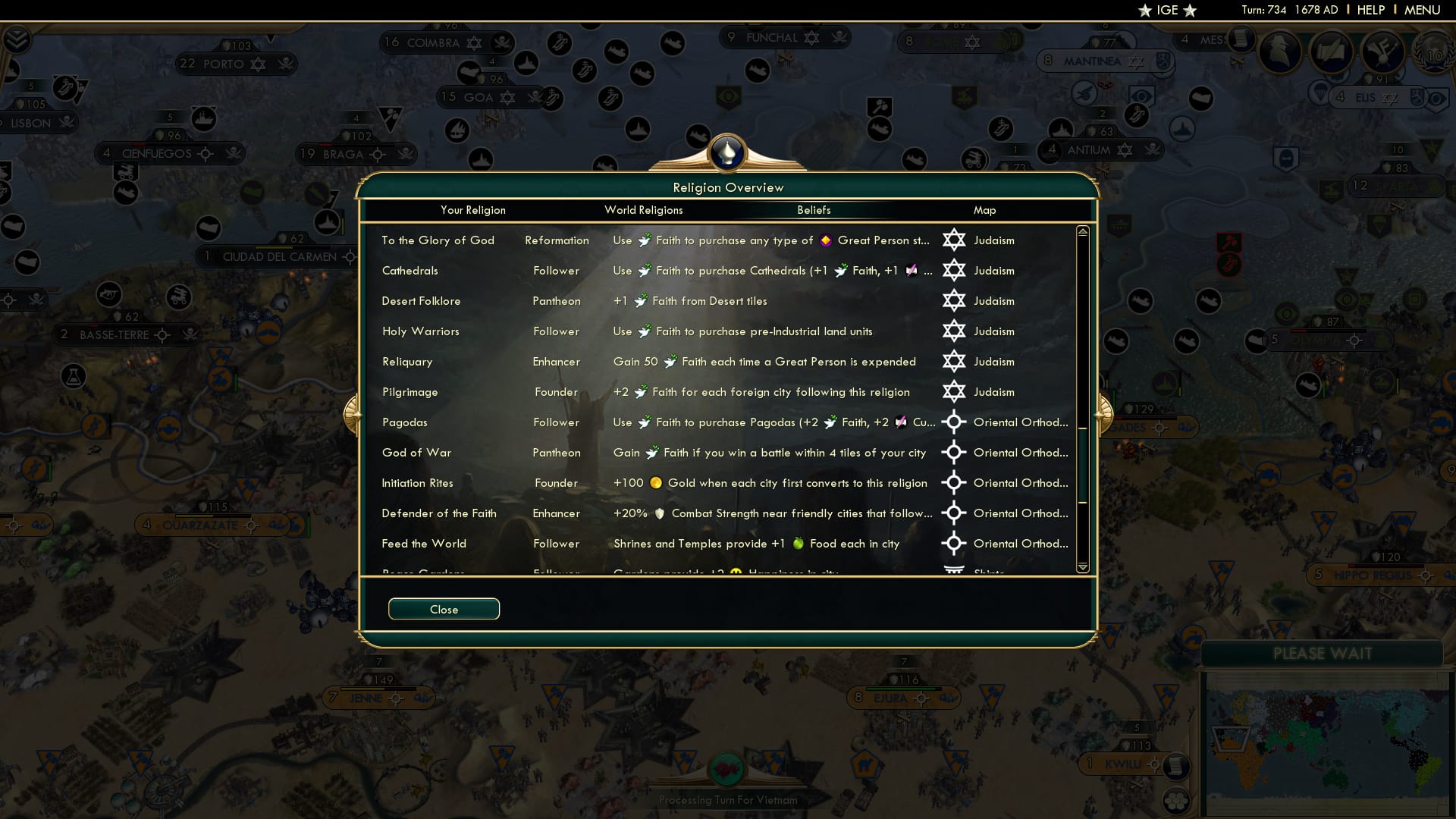 CBR In-Game Screenshot of 60