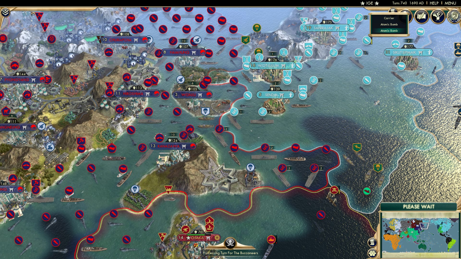 CBR In-Game Screenshot of 74