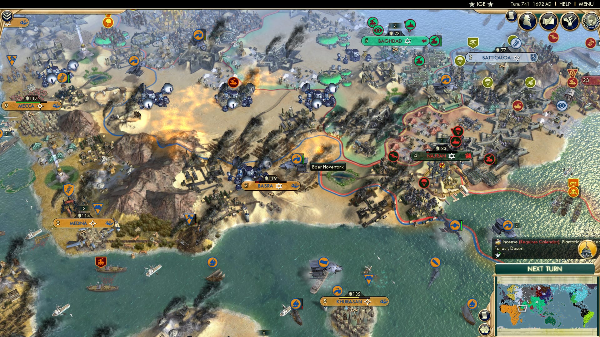 CBR In-Game Screenshot of 78