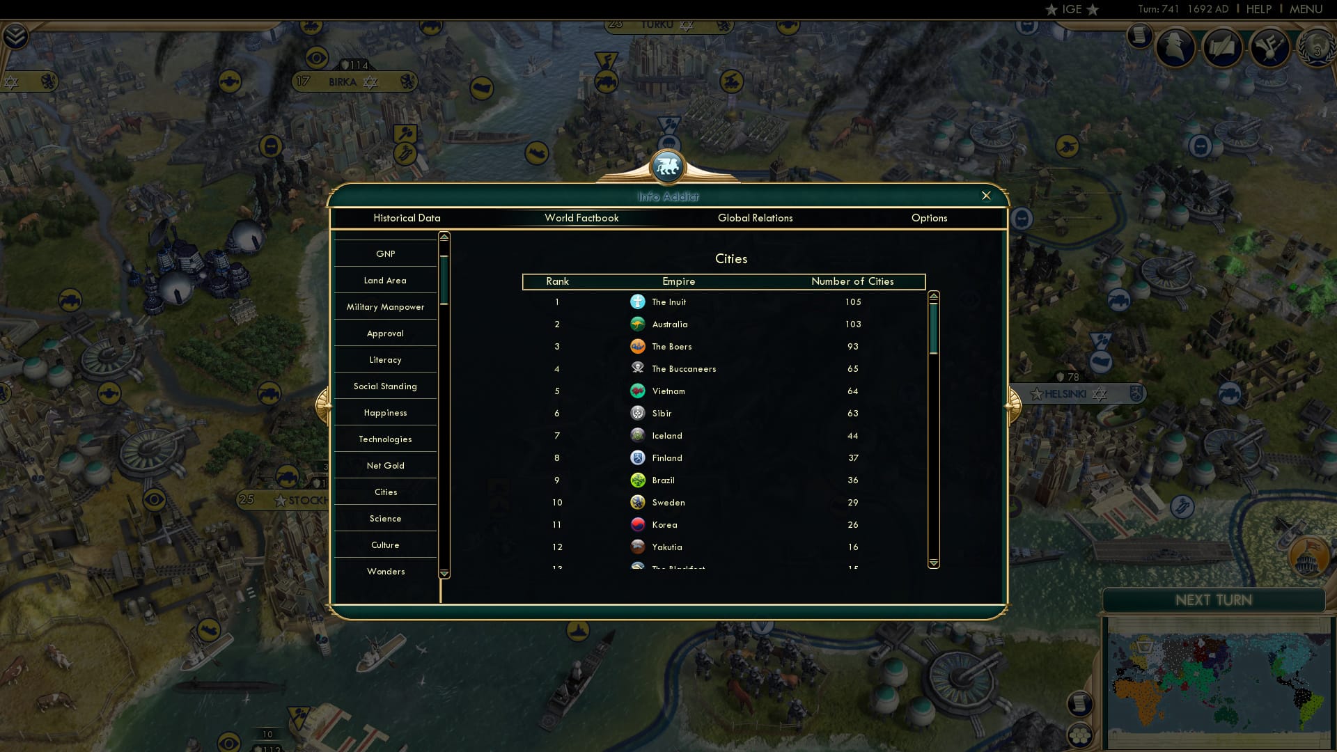 CBR In-Game Screenshot of 83