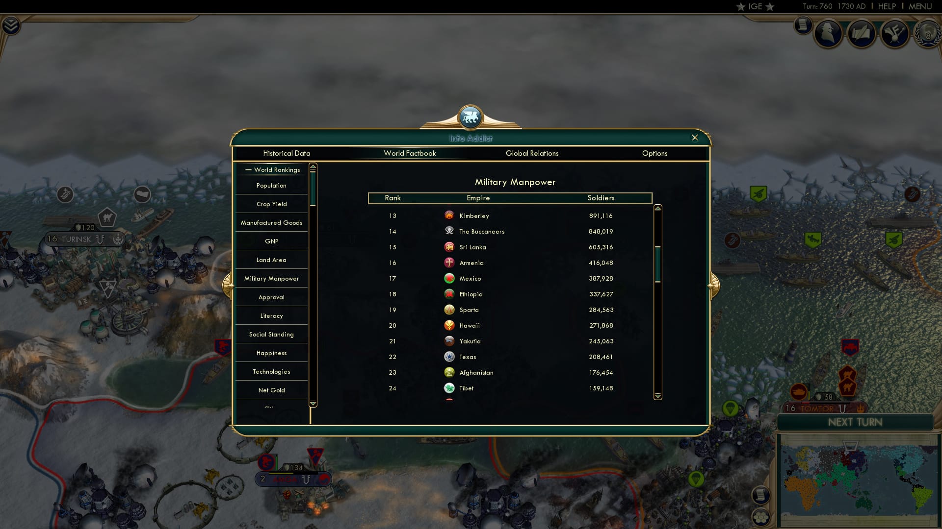 CBR In-Game Screenshot of 73