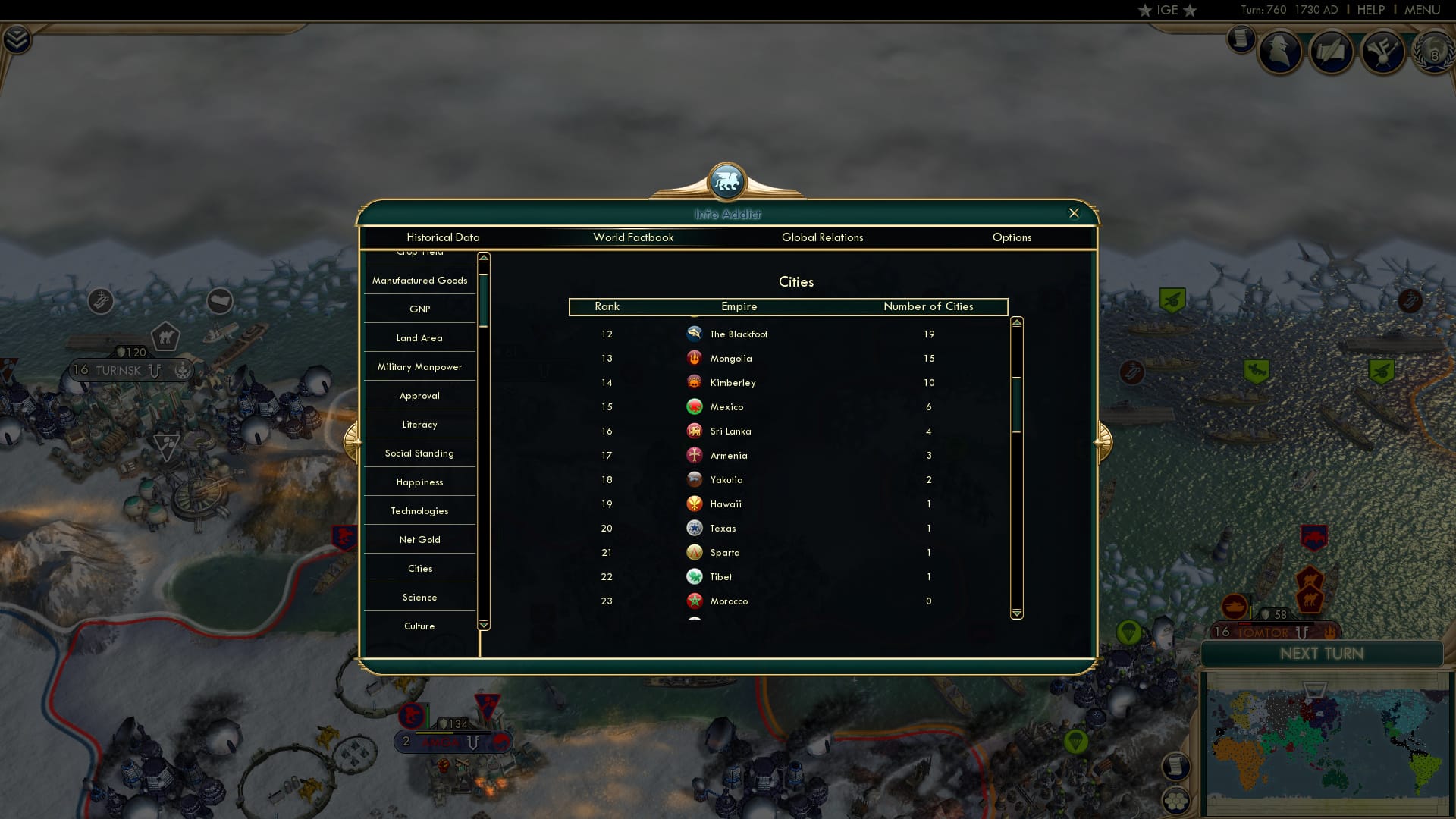 CBR In-Game Screenshot of 74