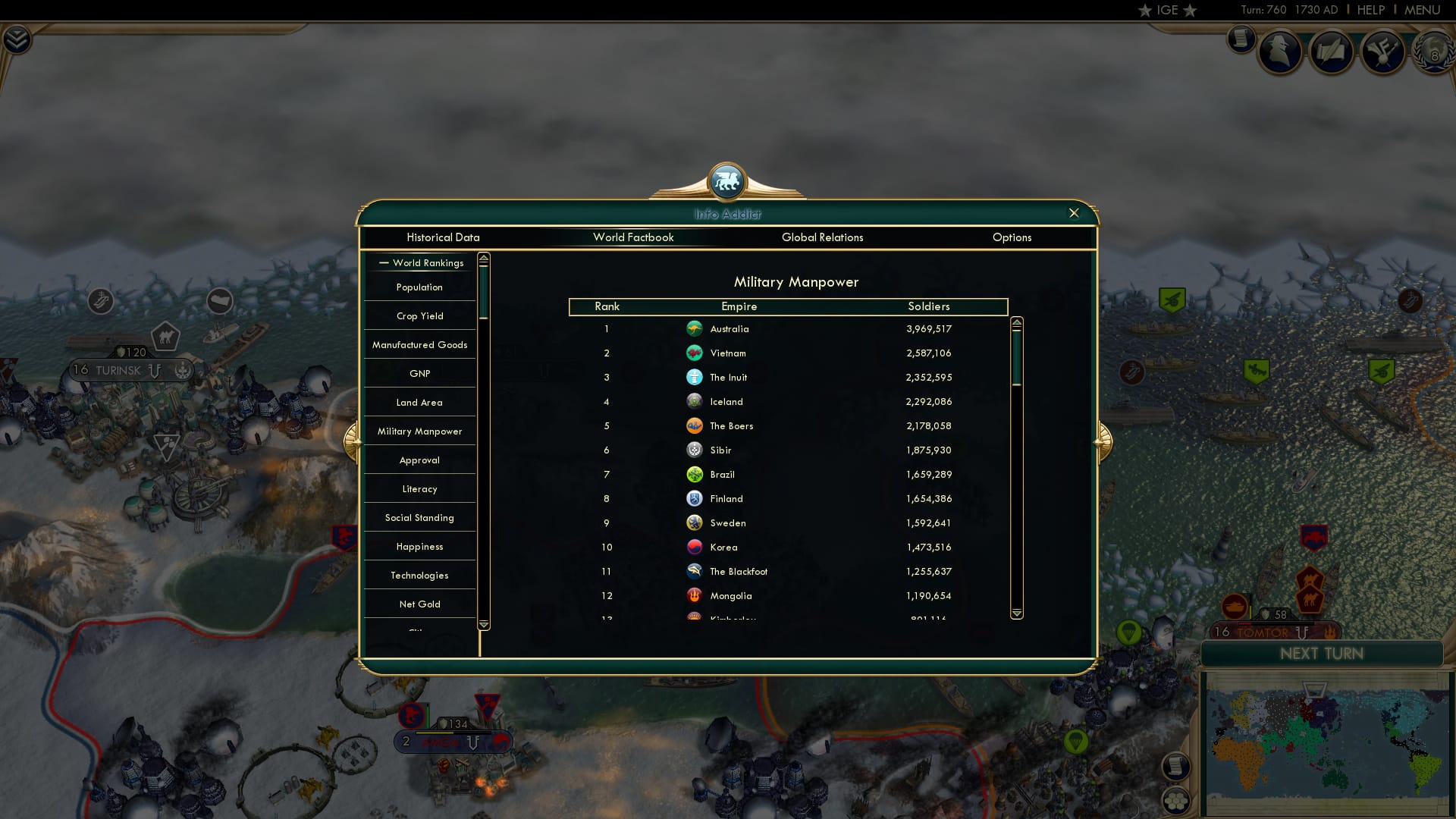 CBR In-Game Screenshot of 75