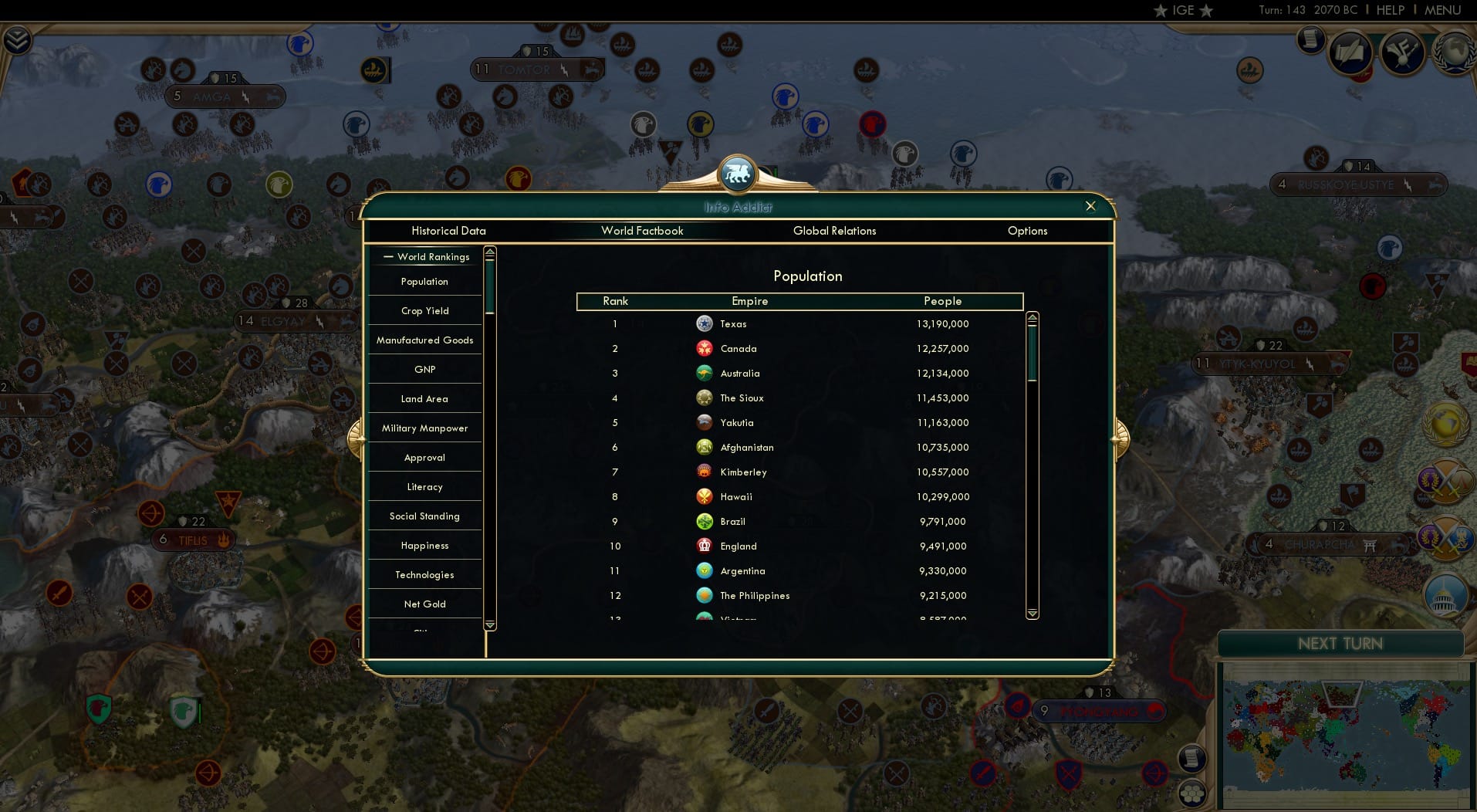 CBR In-Game Screenshot of 60