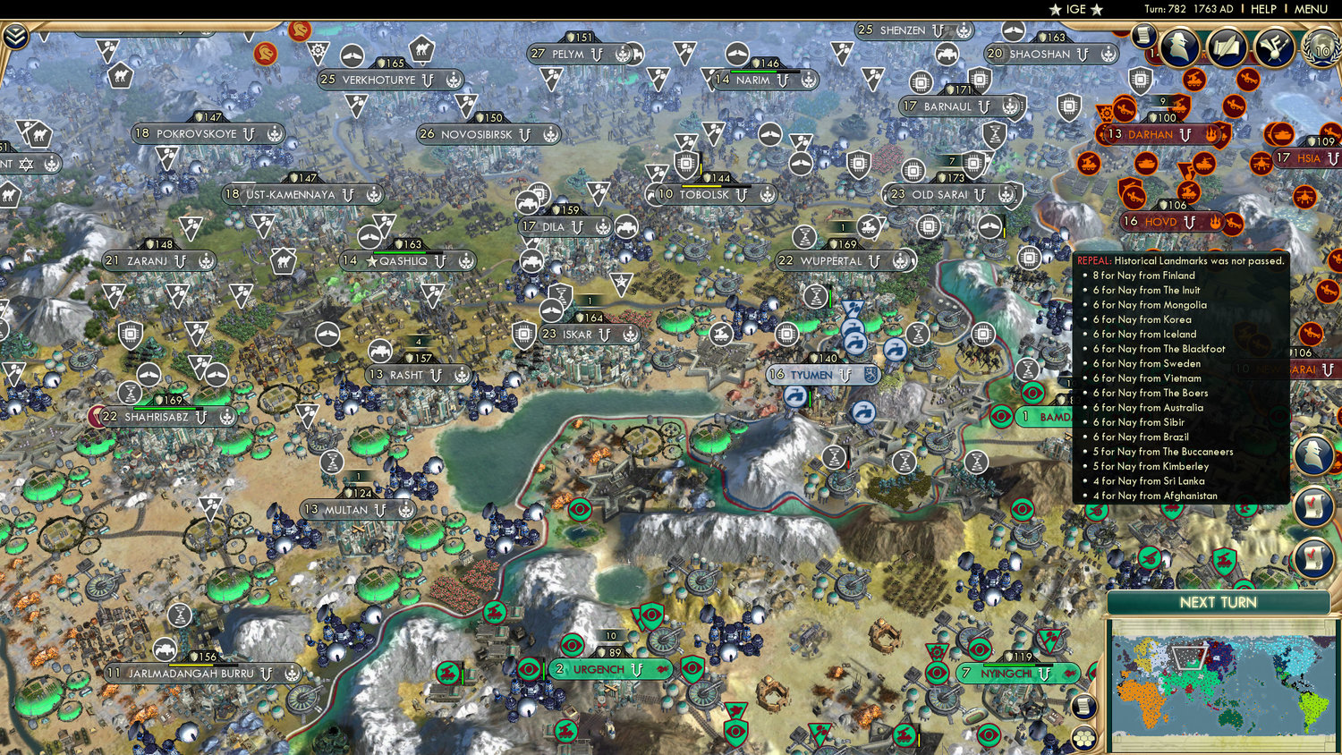 CBR In-Game Screenshot of 9